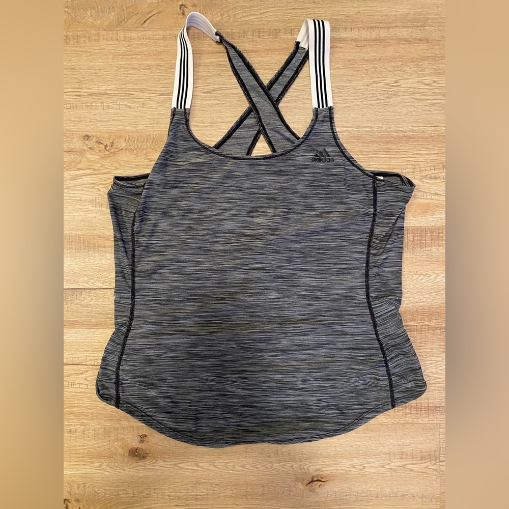 Adidas Cross Back Athletic Tank